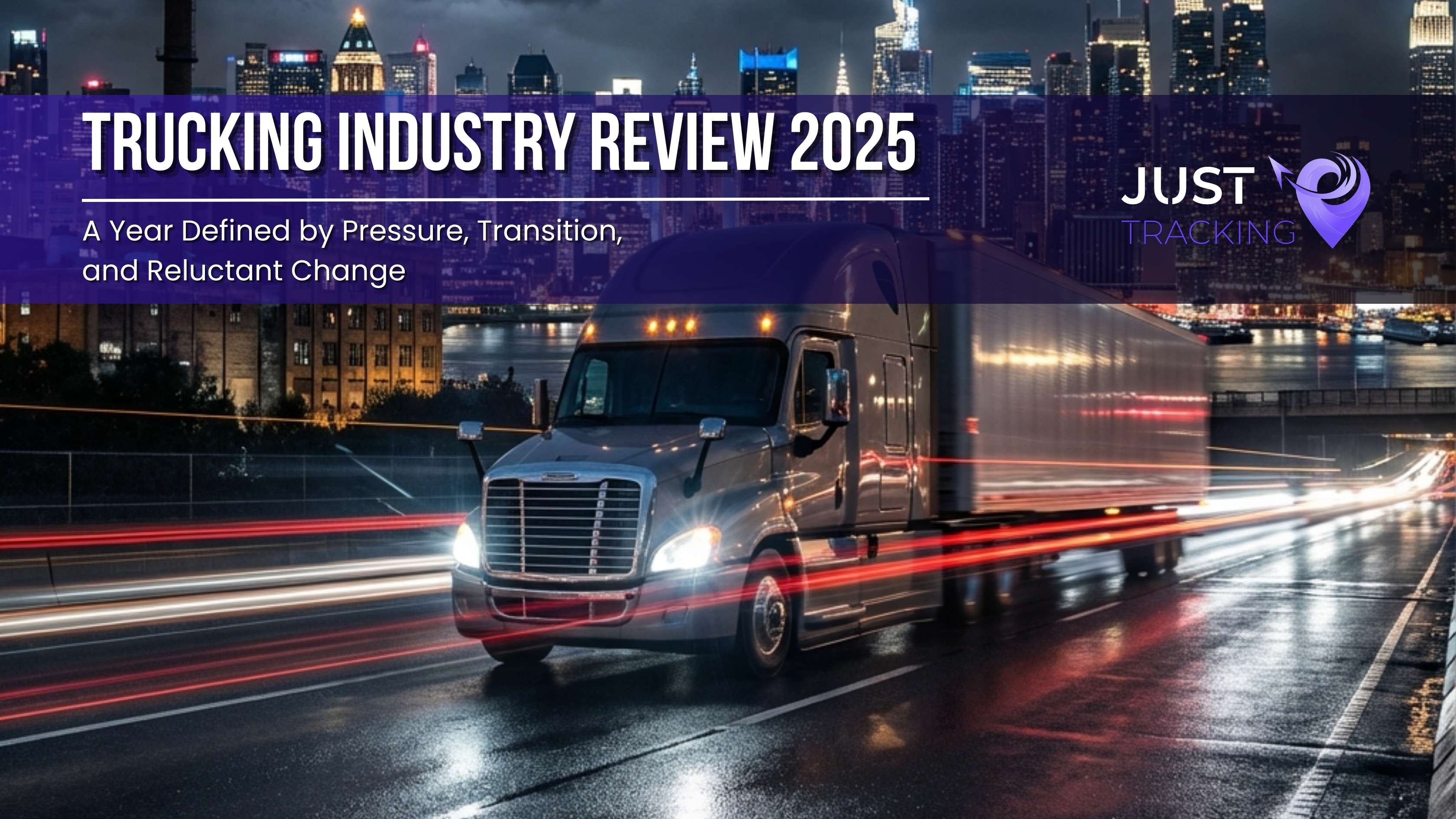 Trucking Industry Review 2025: A Year Defined by Pressure, Transition, and Reluctant Change