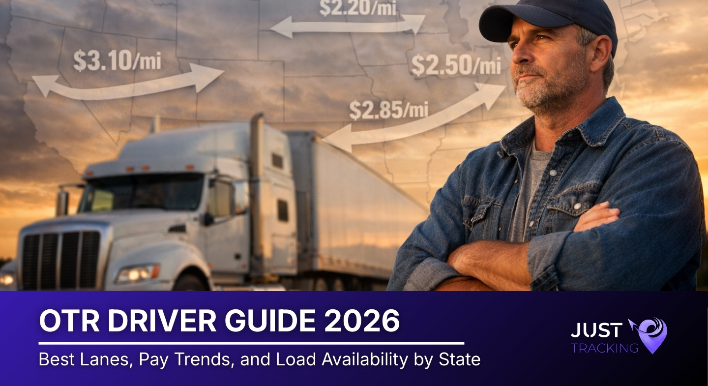 OTR Driver Guide 2026: Best Lanes, Pay Trends, and Load Availability by State